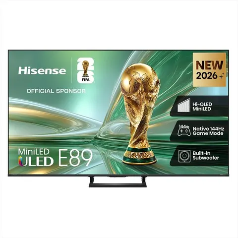 Hisense Smart Tv Mini Led 4k 55" 55e89s-nero – immagine 1