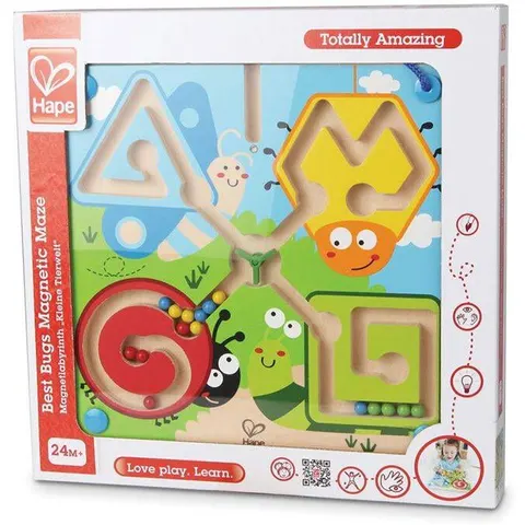 Hape Magnetische Insecten Doolhof – afbeelding 1