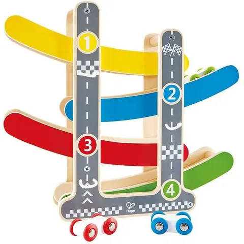 Hape Snelle kantel-racebaan – afbeelding 1
