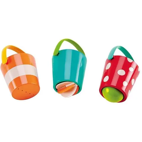 Hape Badespielzeug Buntes Eimer-Set – mehrfarbig – Bild 1
