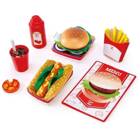 Hape Fast Food Set – afbeelding 1