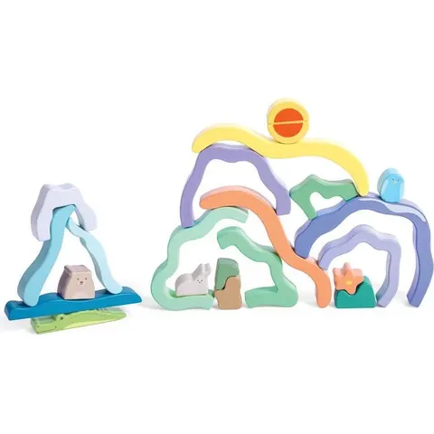 Nature Scene Stacking Blocks – image 1