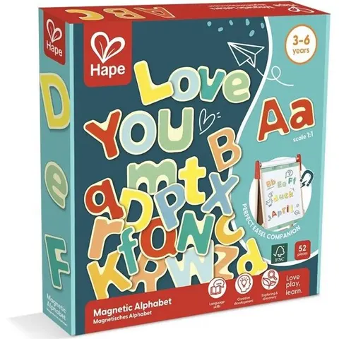 Magnetic Alphabet Hape – image 1