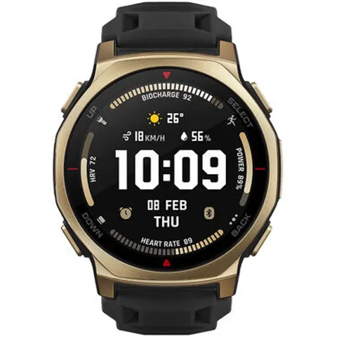 T-Rex 3 Pro, 44mm, Black Gold Smartwatch – Bild 1