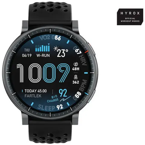 Amazfit Active Max Smartwatch Schwarz – Bild 1