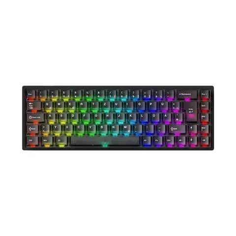 FUN68 ISO HE Magnetic Keyboard – Black Transparent – image 1