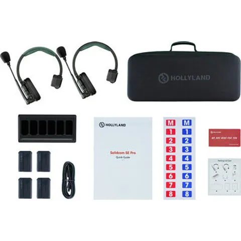 Hollyland Solidcom SE Pro 2S Schwarz – Bild 1