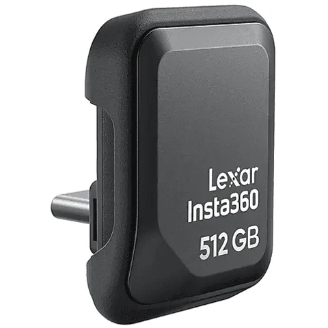 INSTA360 Ssd Portatile Usb-c Da 512 Gb-nero – immagine 1