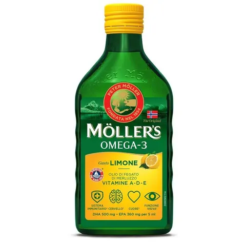 Moller’s Omega 3 Olio Lim250ml – immagine 1