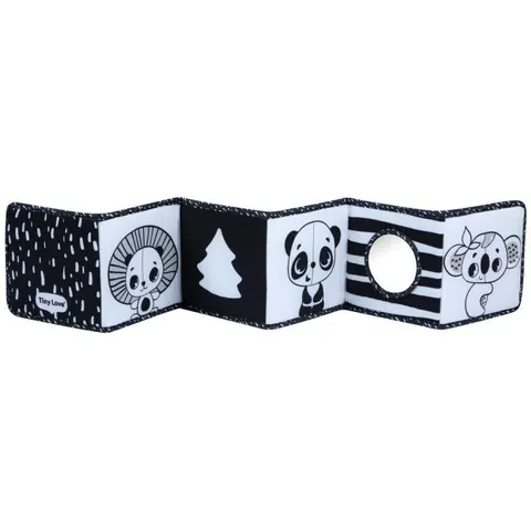 Tiny Love Double Sided Book Black & White Decor – afbeelding 1