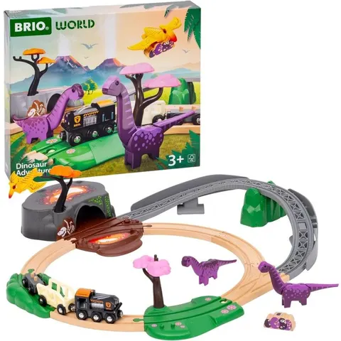 Brio Eisenbahn-Set Dinosaurier Abenteuer-Set – mehrfarbig – Bild 1