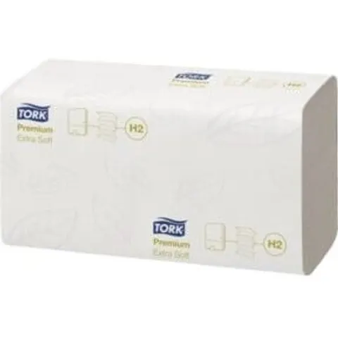 Tork Xpress Premium Handtuchpapier 2-lagig ; E/D/E (100297) – Bild 1