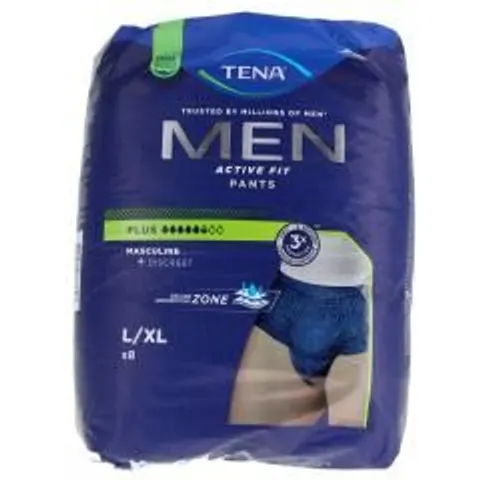 TENA Men Pants Plus Large 8 stuks – afbeelding 1