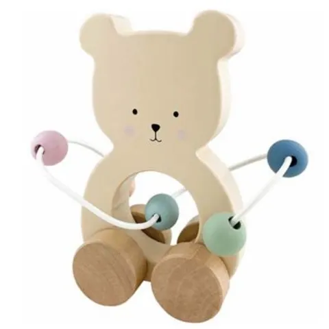 Jabadabado Pull Abacus - Teddy - Teddy – Multicoloured – image 1