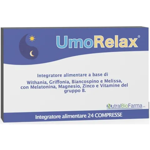 NUTRALBIOFARMA Srl UMORELAX 24 Cpr – immagine 1