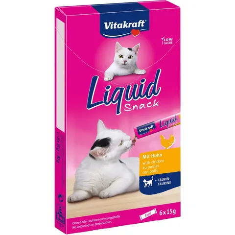 Vitakraft CAT LIQUID SNACK TAURINA – immagine 1