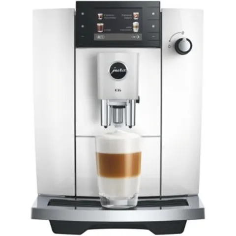 E6 Piano White (ED) Kaffeevollautomat – Bild 1