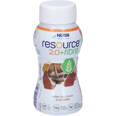 resource 2.0+Fibre Caffè 200 ml – immagine 1