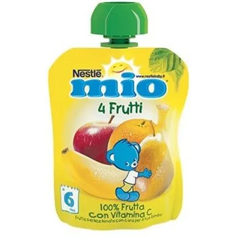 nestle' Mio pouch 4 frutti 90 ml – immagine 1