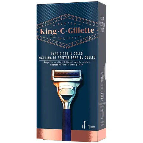 Gillette King neck razor 1 pz – imagen 1