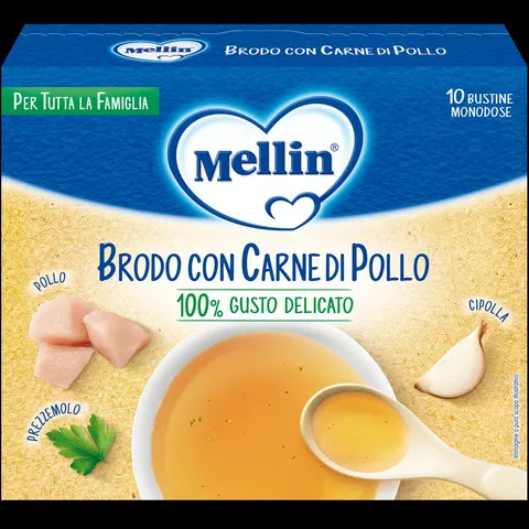 mellin brodo carne e pollo 50g – immagine 1