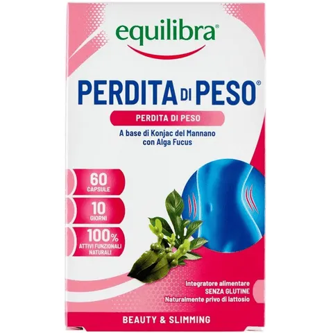 Equilibra Perdita di Peso Integratore Dimagrante 60 Capsule – immagine 1