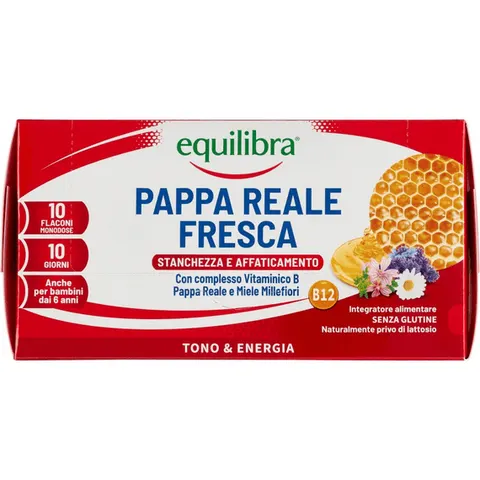 Equilibra Pappa Reale Fresca 10 Flaconcini – immagine 1