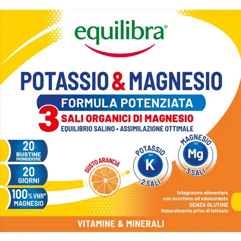 equilibra Potassio & Magnesio 20 Bustine – immagine 1