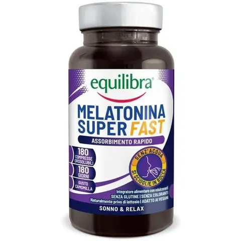 Equilibra Melatonina Super Fast 180 Compresse – immagine 1