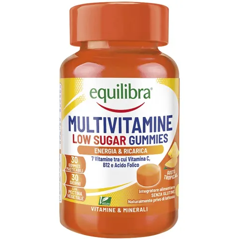 Equilibra Multivitamine Low Sugar 30gumm – immagine 1