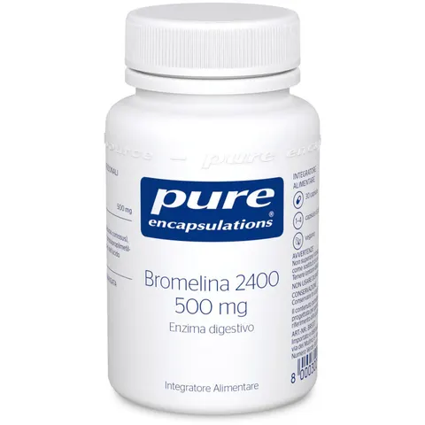 pure encapsulations bromelina 30 capsule – immagine 1