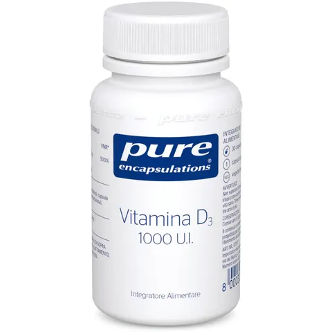 pure encapsulations vitamina d3 30 capsule – immagine 1
