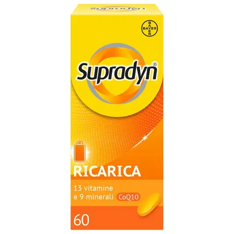 Bayer Supradyn Ricarica 60 compresse – immagine 1