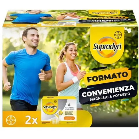 Supradyn Magnesio e Potassio 24+24 Bustine – immagine 1