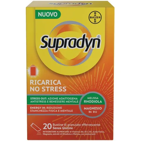 Supradyn Ricarica No Stress 20 Bustine – immagine 1