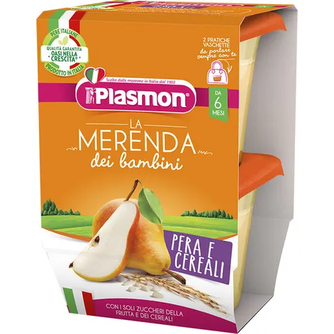 Plasmon Mer.Pera-Cer.2x120g – immagine 1