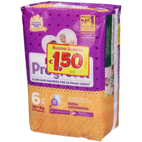 Pampers Progressi Xl 17 Pezzi – immagine 1