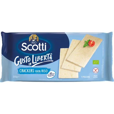 riso scotti spa Scotti crackers riso 200g – immagine 1