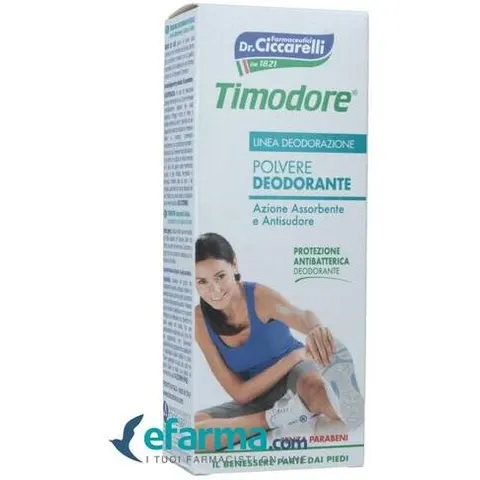 timodore Polvere Deodorante 75g – immagine 1
