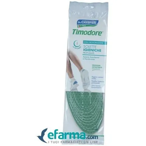 Timodore Solette Igieniche Deodoranti Profumate 1 Paio – immagine 1