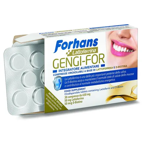 Forhans Gengi-For 30 Compresse Orosolubili – immagine 1