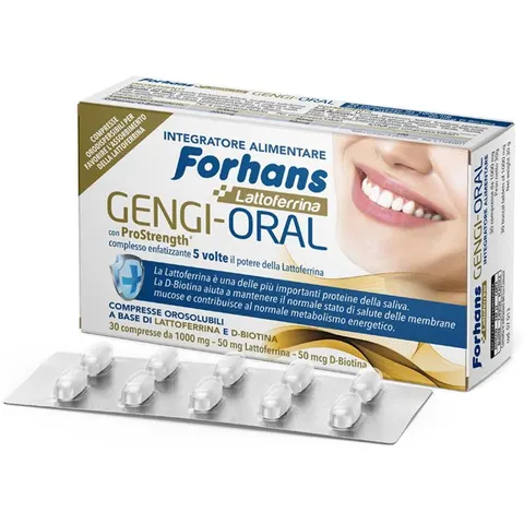 Forhans Lattoferrina Gengi-Oral 30 Compresse – immagine 1