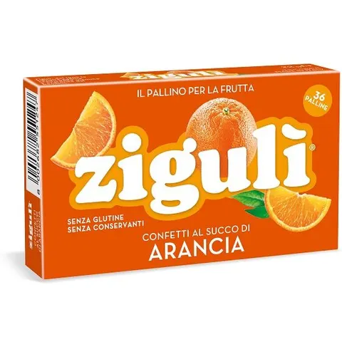 ziguli' Zigulì Arancia Blister 36 Palline 22 g – immagine 1