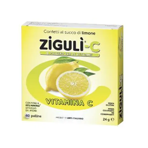 Ziguli' Zigulì-C Limone con Vitamina C 40 Palline – immagine 1