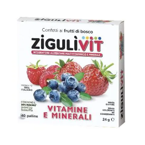 Ziguli' Zigulì Vit Frutti Di Bosco 40 Palline – immagine 1