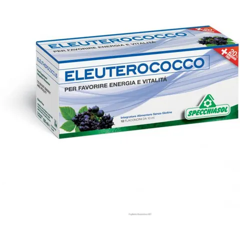specchiasol Eleuterococco 12 Flaconi 10ml – immagine 1