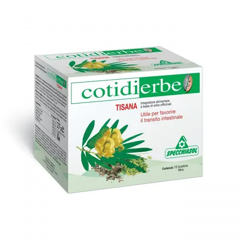 Specchiasol Cotidierbe Tisana 15 Bustine – immagine 1
