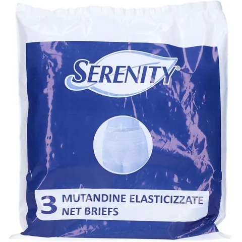 Serenity Mutande A Rete Taglia M, 3 Mutande – immagine 1