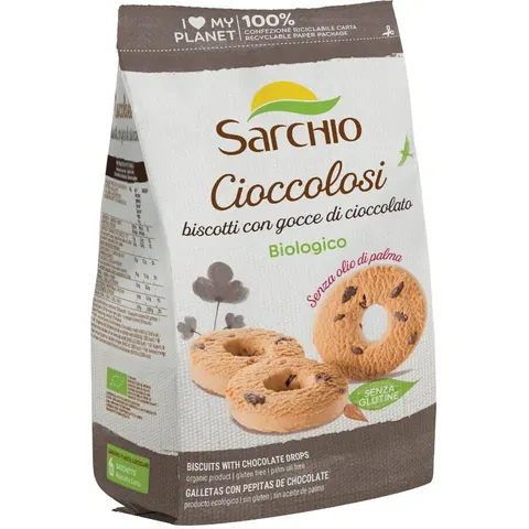sarchio Biscotti Cioccolosi 200g – immagine 1