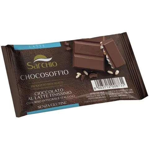 sarchio Soffio Riso Cioccolato Latte 25g – immagine 1